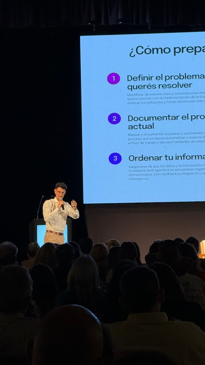 Presentación de cómo preparar el negocio para IA